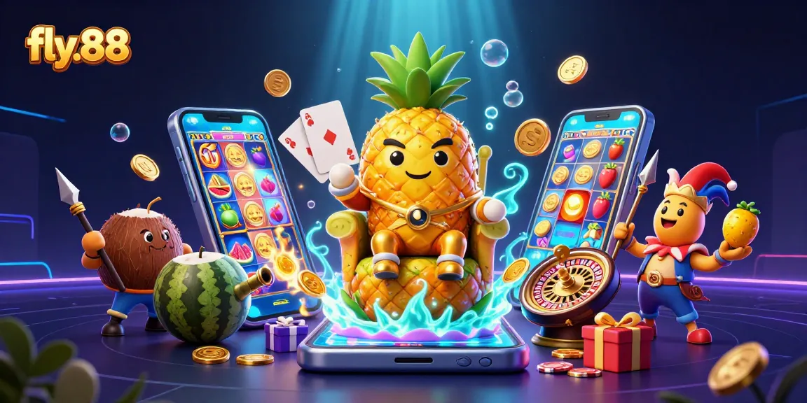 Engage with fly.88's vibrant 3D casino adventure featuring dynamic characters and immersive gameplay elements.