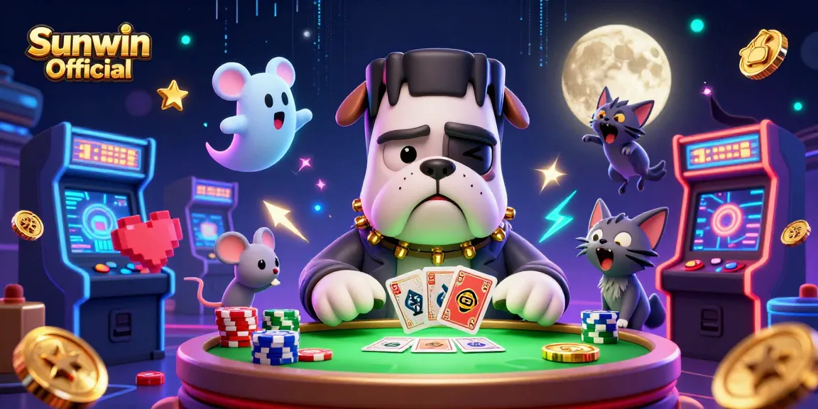 Experience thrilling games at Sunwin Official with a lively 3D casino atmosphere featuring iconic characters.