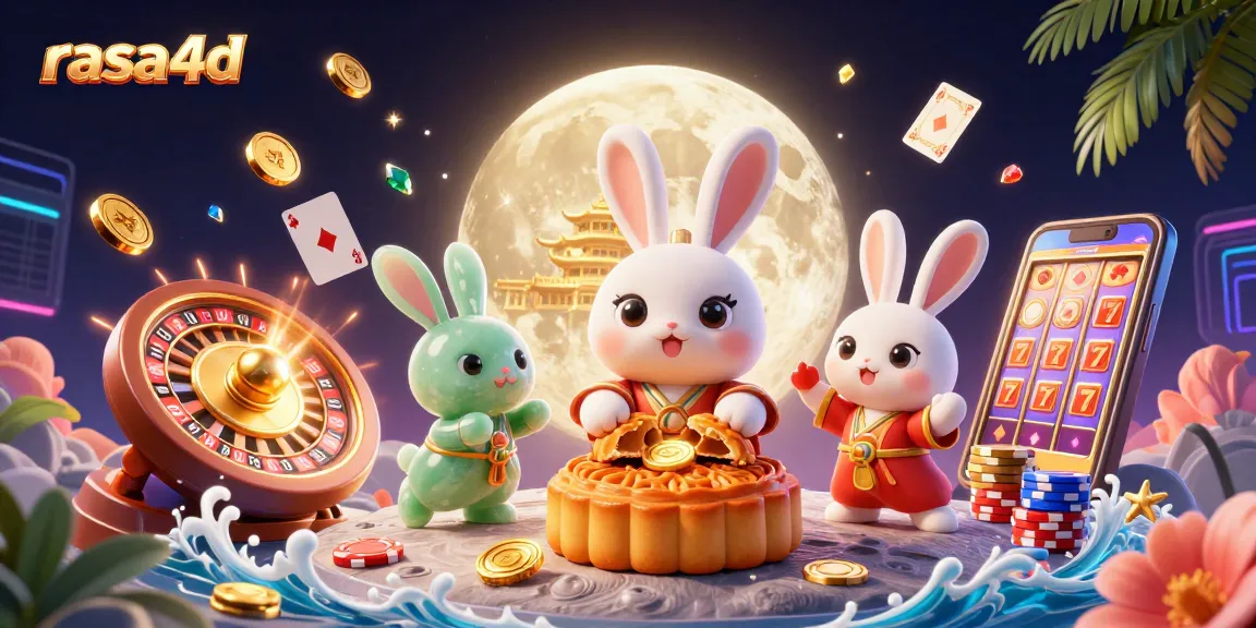 Rasa4d mengeksplorasi keberuntungan dengan kelinci bulan di kasino spektakuler.