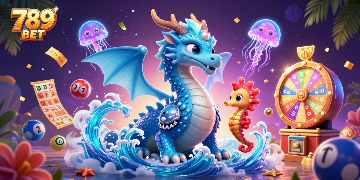 Engage with the vibrant world of 789 BET, where thrilling lottery games and prizes abound amidst vivid oceanic elements.