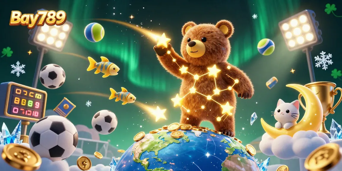 Join Bay789 for thrilling gaming adventures in a packed 3D world of fun and luck!