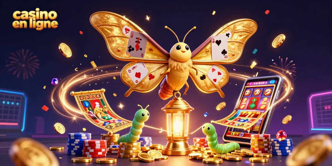 Jouez sur un casino en ligne avec des personnages animaliers inspirants entourés de pièces d'or et de scènes de jeu.