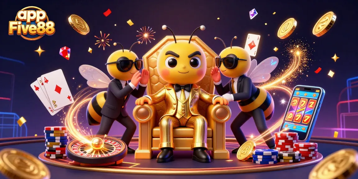 Engage with app Five88: experience the excitement of gaming in this vibrant casino scene.