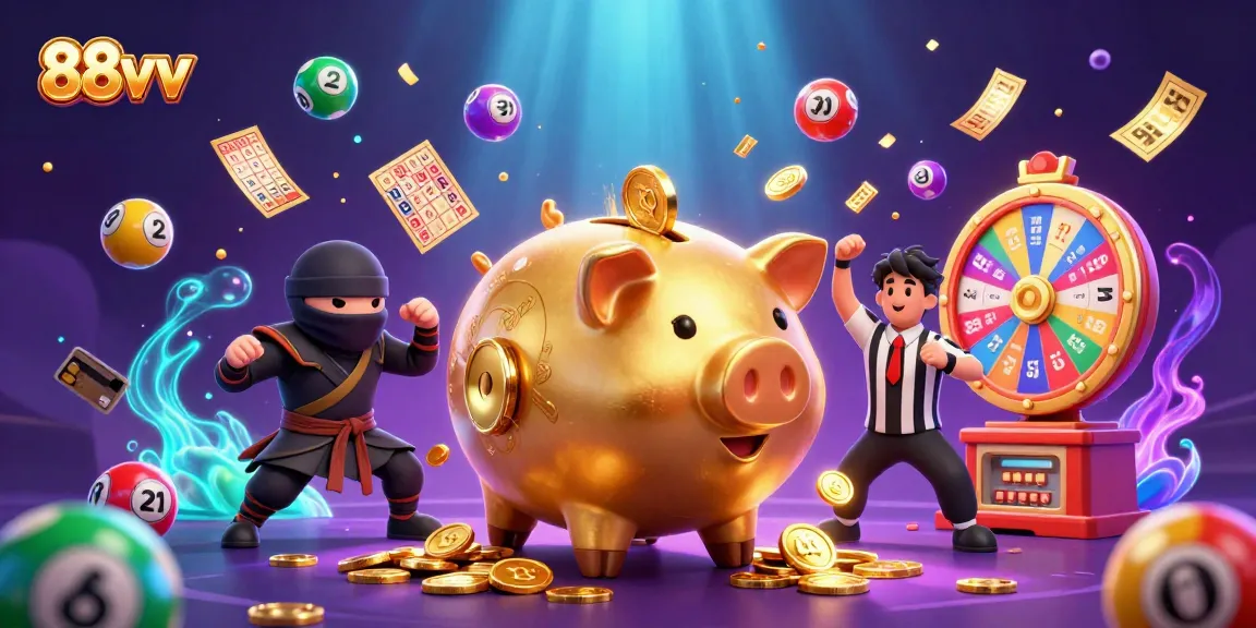 Experience thrilling moments with 88vv at the vibrant gaming scene featuring a dynamic sumo wrestler.