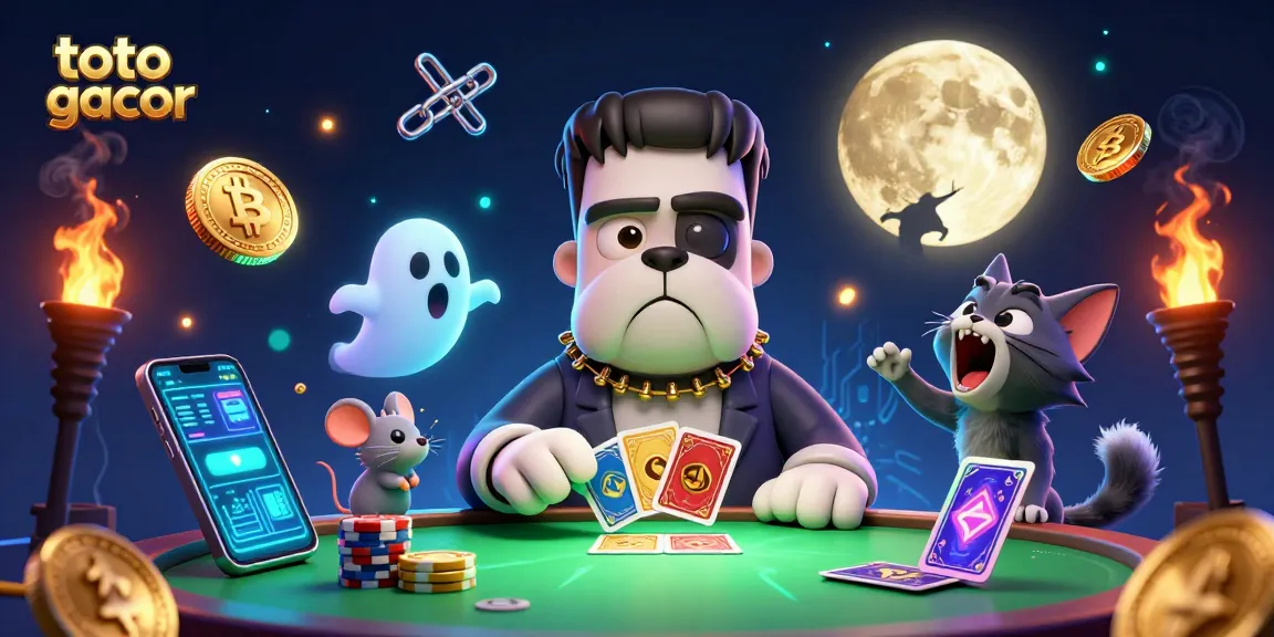 Saksikan toto gacor di meja judi dengan karakter unik dan elemen kasino yang memukau!