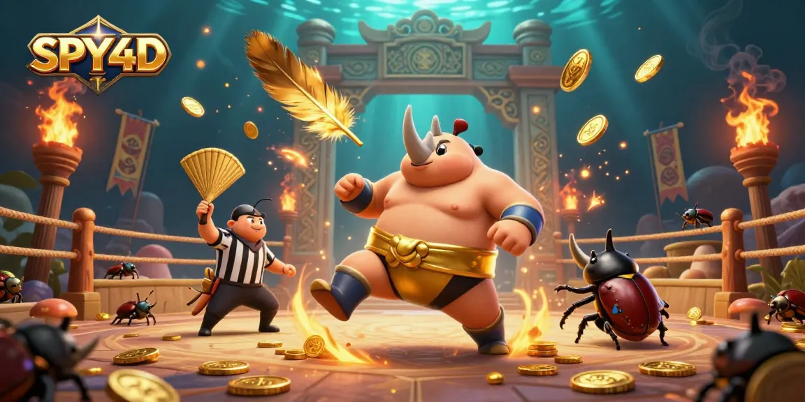 Raih kemenangan di SPY4D dengan petarungan seru dari juara kejuaraan Sumo dan suasana meriah kasino.