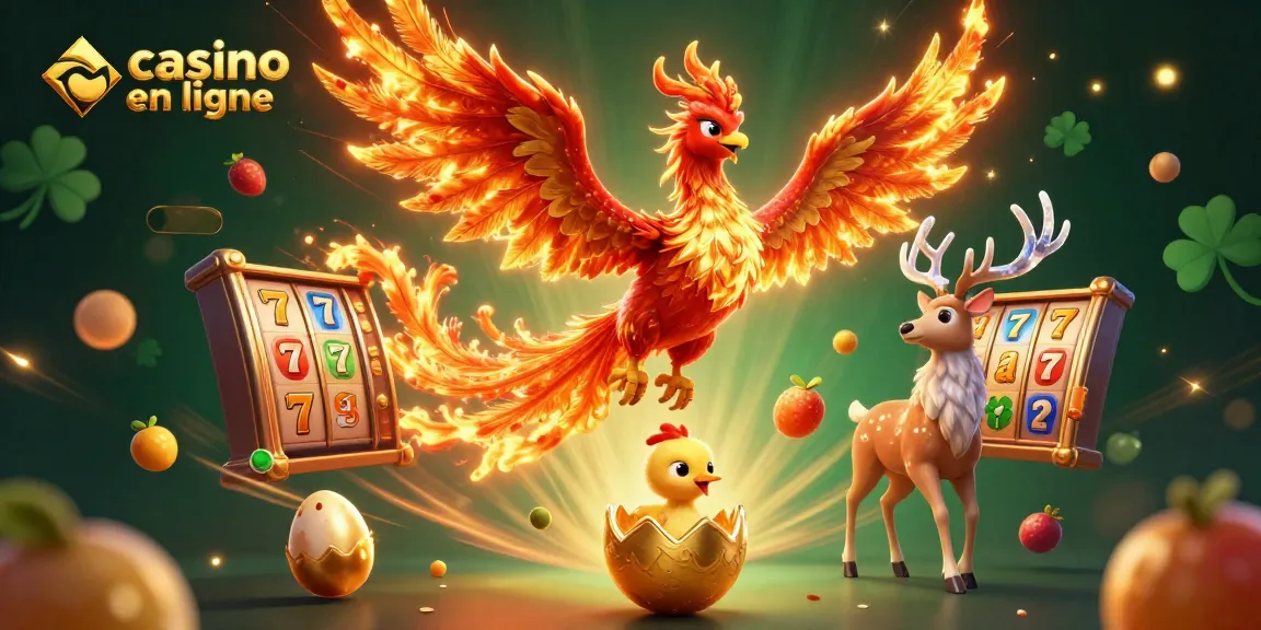 Vivez l'excitation du casino en ligne avec des symboles de jeu dynamiques et des personnages captivants.