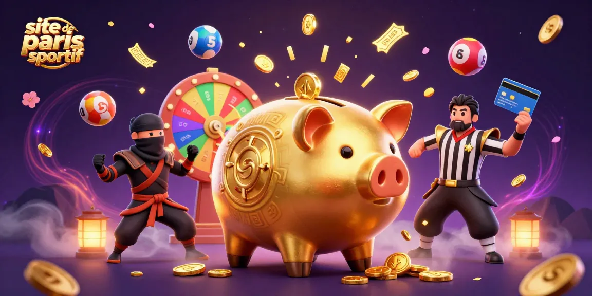 Plongez dans l'univers du site de paris sportif avec un événement vibrant de personnages animés.