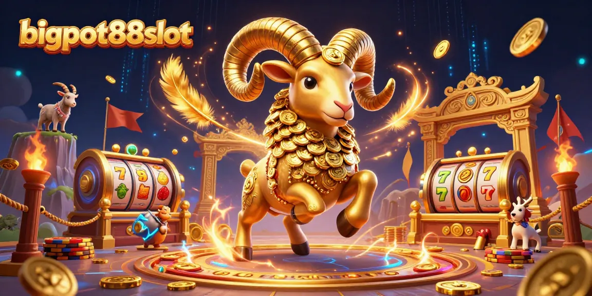 Bigpot88slot memberikan keseruan di slot dengan simbol keberuntungan dan koin emas yang bertebaran.