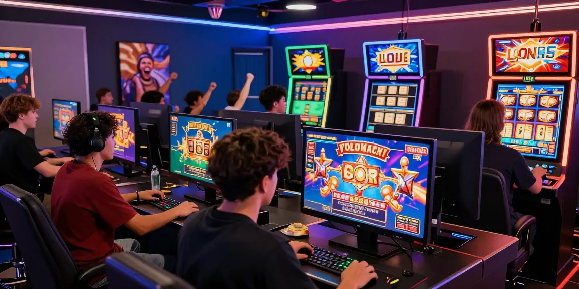 Players enjoying tempototo online gaming experience with vibrant casino atmosphere.