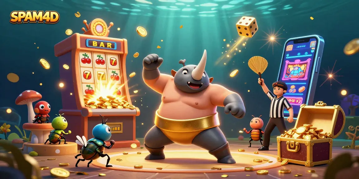 SPAM4D menghadirkan jackpot mengesankan saat juara sumo terbang menghentakkan koin emas.