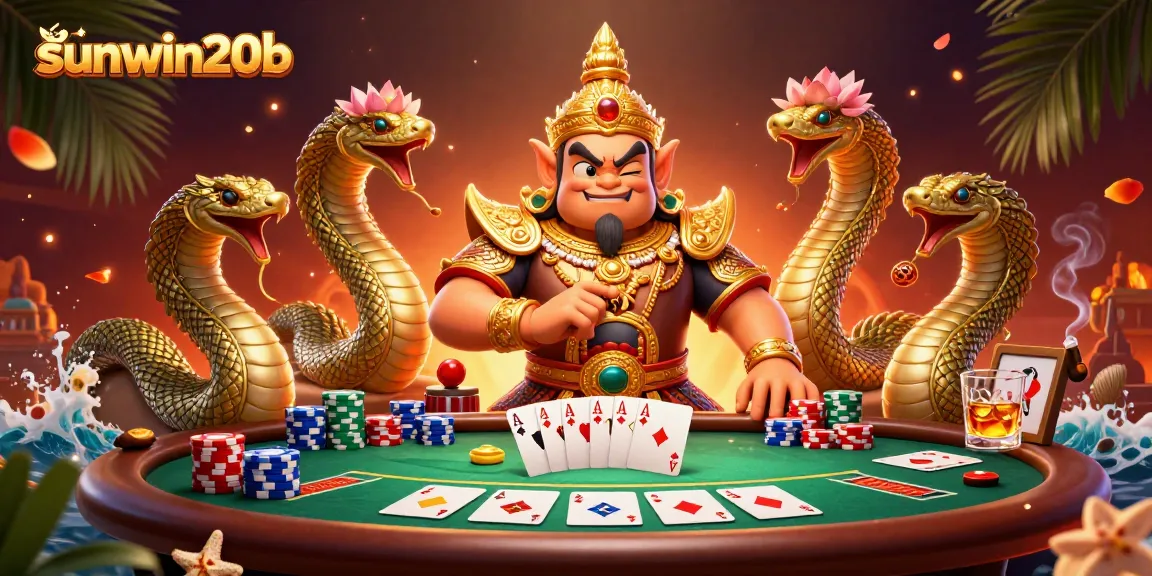 Engage in thrilling games at sunwin20b with dynamic poker action and vibrant casino visuals.