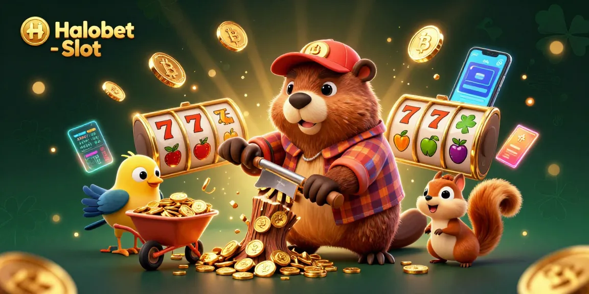 Menangkan pengalaman kasino dengan Halobet Slot sambil melihat penggambaran animasi kasino yang penuh warna.
