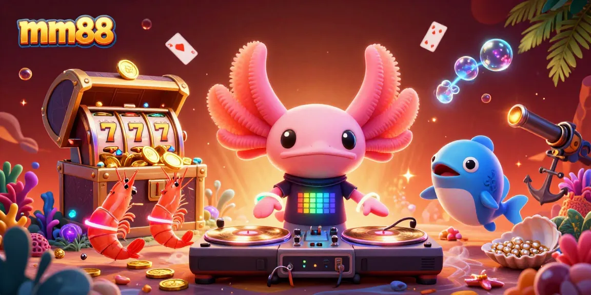 Experience thrilling gameplay at mm88 with vibrant characters and dynamic casino elements.