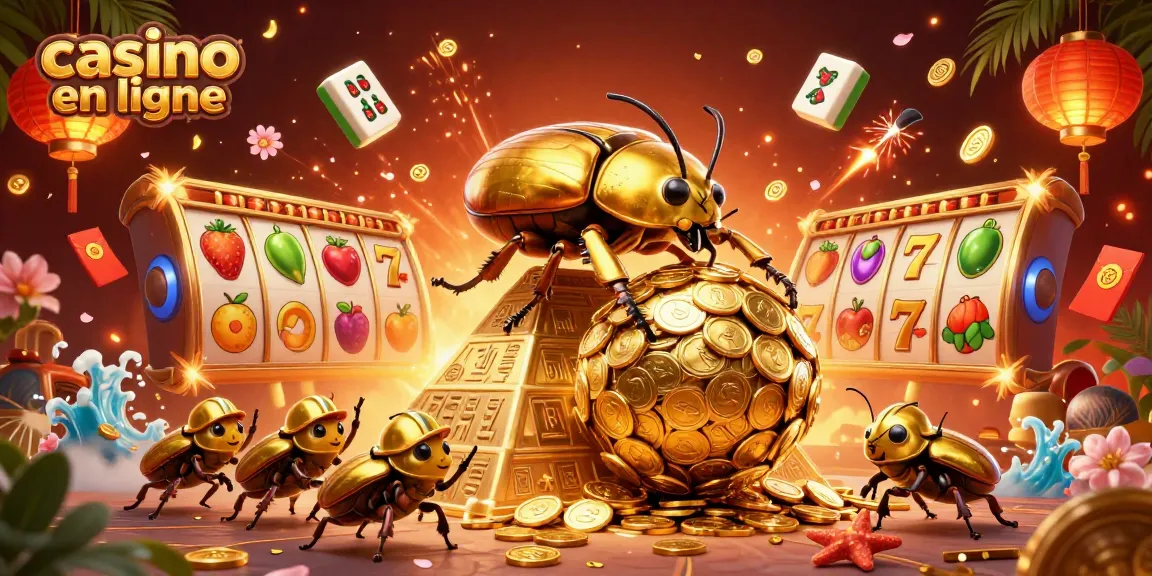 Plongez dans l'univers du casino en ligne avec des illustrations captivantes et dynamiques.
