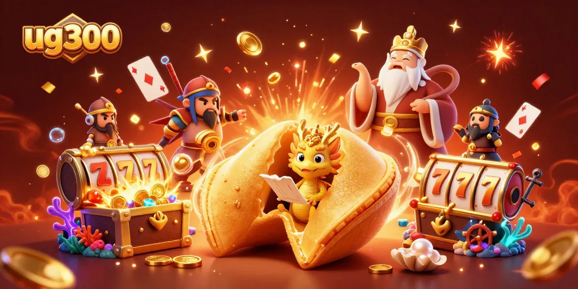 Permainan slot dan jackpot yang menarik di ug300 dengan elemen 3D yang mengesankan.