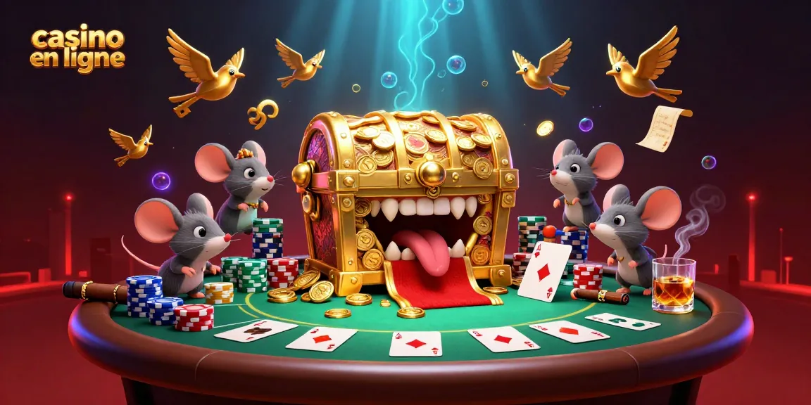 Profitez d'une expérience captivante au casino en ligne avec cette illustration richement détaillée.