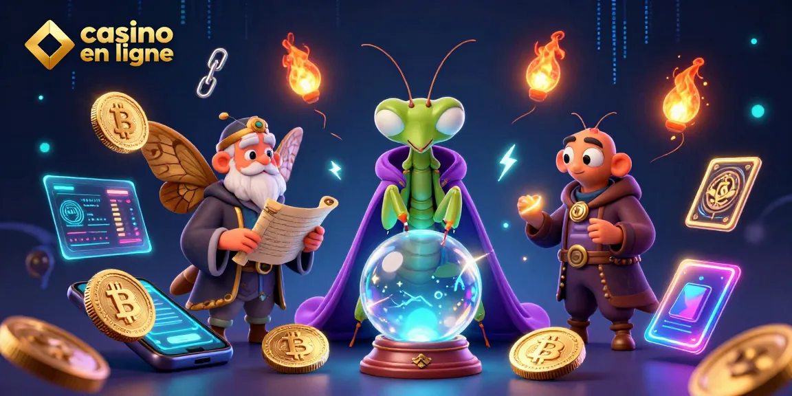 Découvrez un univers magique avec un voyant et d'anciennes connaissances, casino en ligne et crypto !