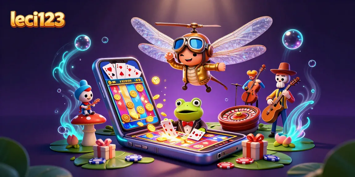 Mainkan permainan seru di leci123 dengan atmosfer kasino warna-warni dan croupier menarik