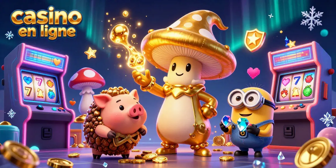 Profitez des jeux de casino en ligne avec un sorcier et ses trésors dans un univers magique.