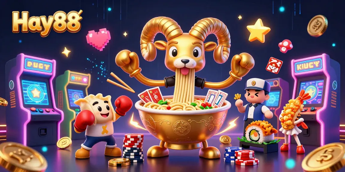 Experience exciting gaming at Hay88 with unique characters and dynamic casino elements