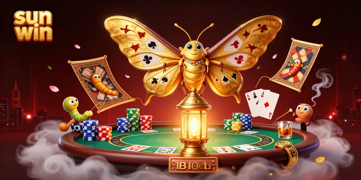 Experience sun win with an exciting poker scene featuring animated characters and rich casino graphics.