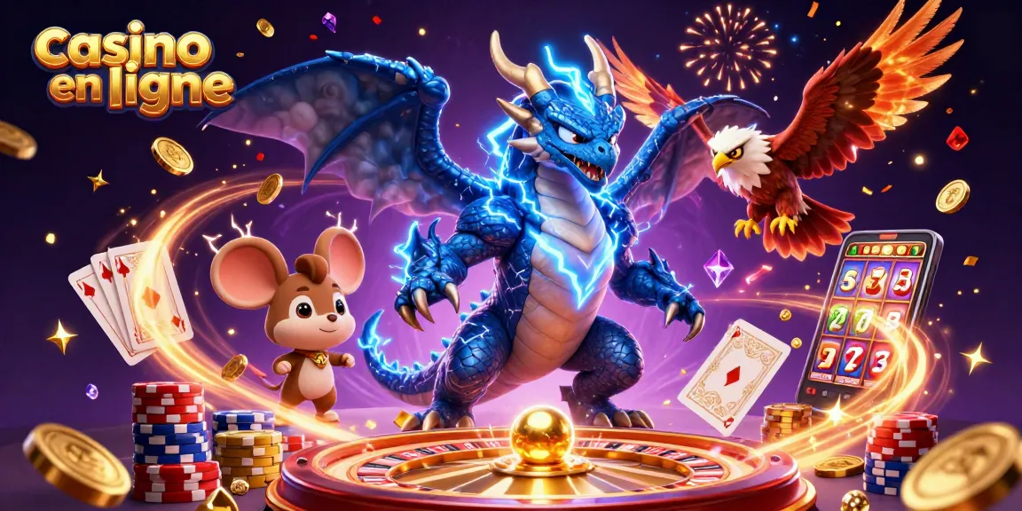 Illustrez votre expérience avec des jeux de casino en ligne animés et dynamiques.