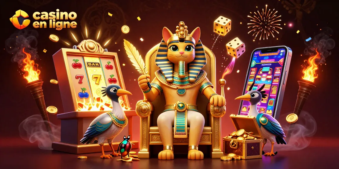 Gagnez des jackpots sur le casino en ligne avec une représentation dynamique et lumineuse.