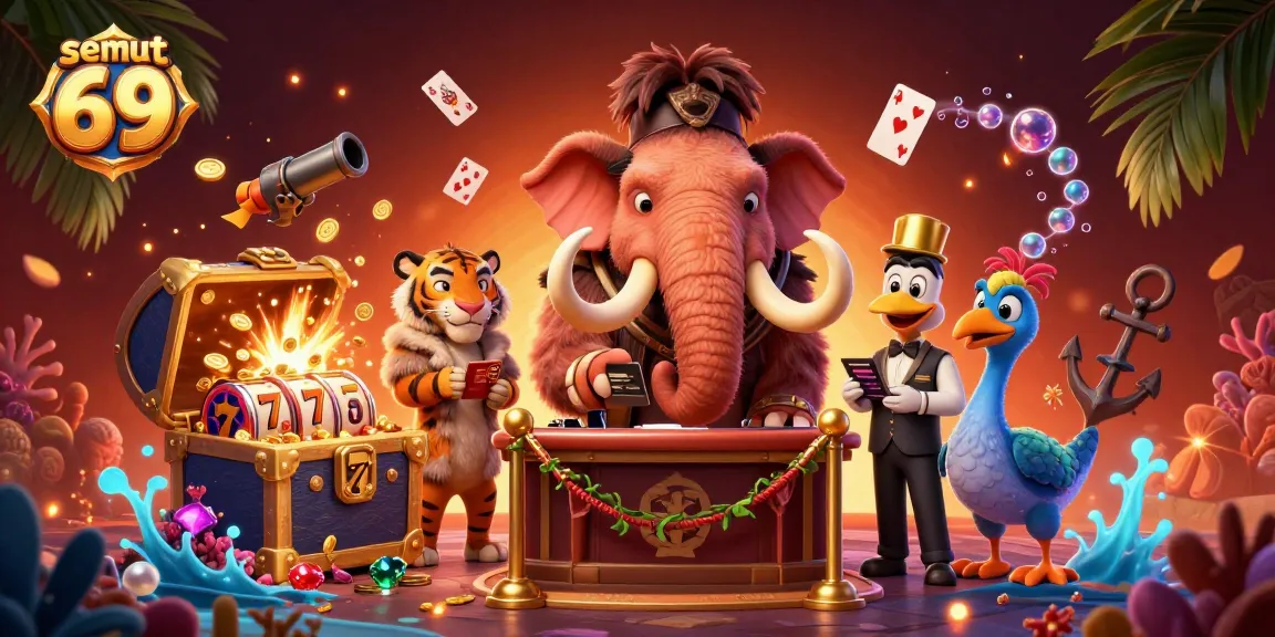 Permainan slot semut 69 yang seru dengan mammoth kasinobouncer dan tamu VIP.