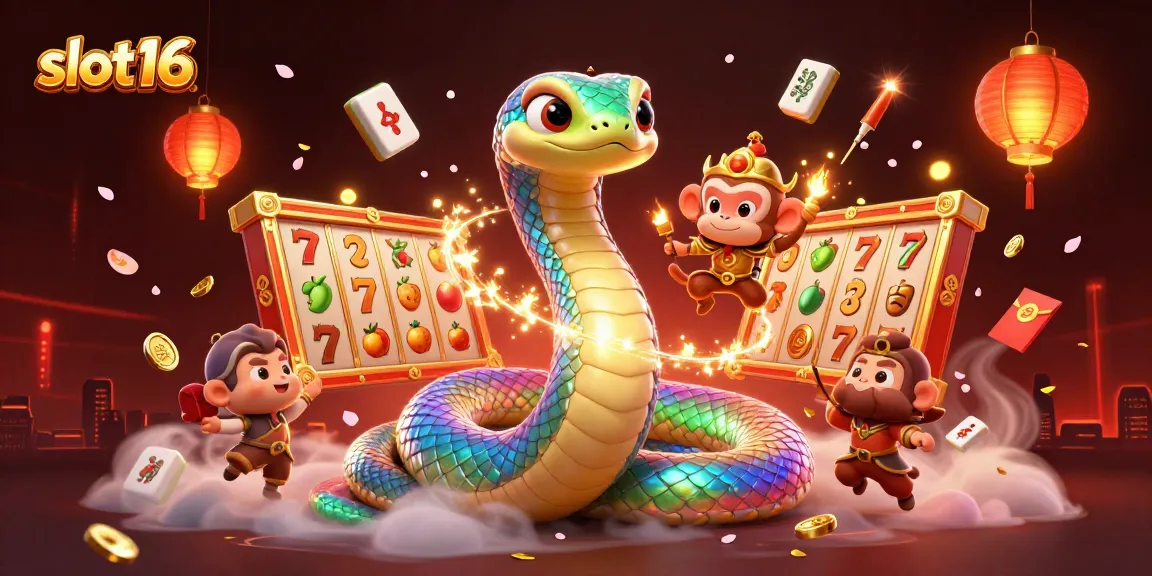 Engage in the excitement of slot16 with vibrant slot reels, jackpot elements, and dynamic action.