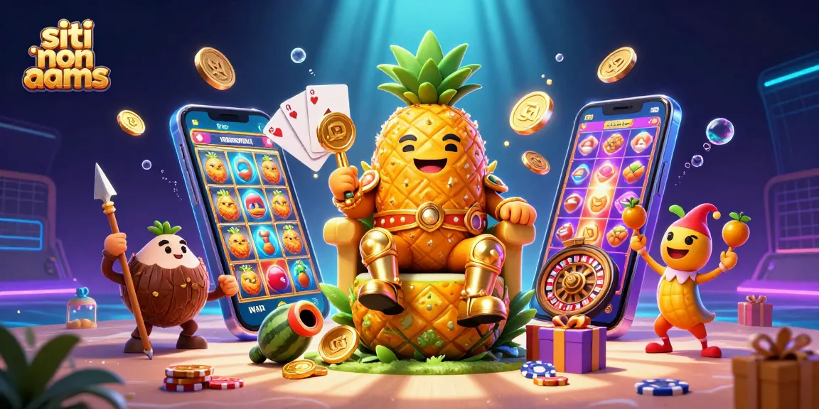 Giocare nei siti non AAMS: Il re ananas dorato e i suoi guardiani tra giochi e premi.