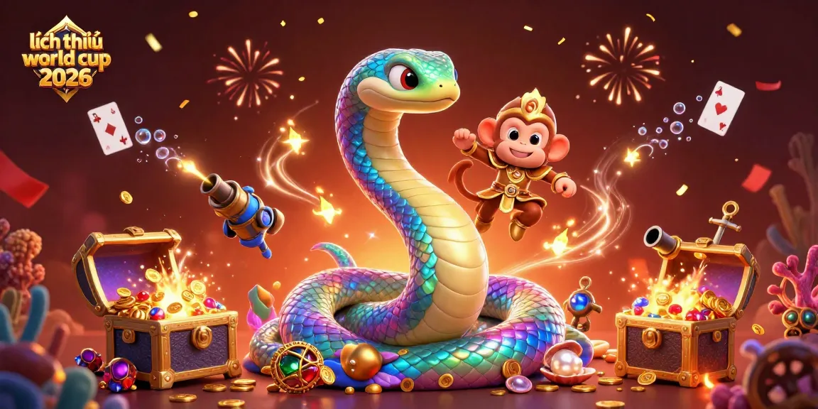 Experience the excitement of lịch thi đấu world cup 2026 with vibrant casino-themed illustrations.