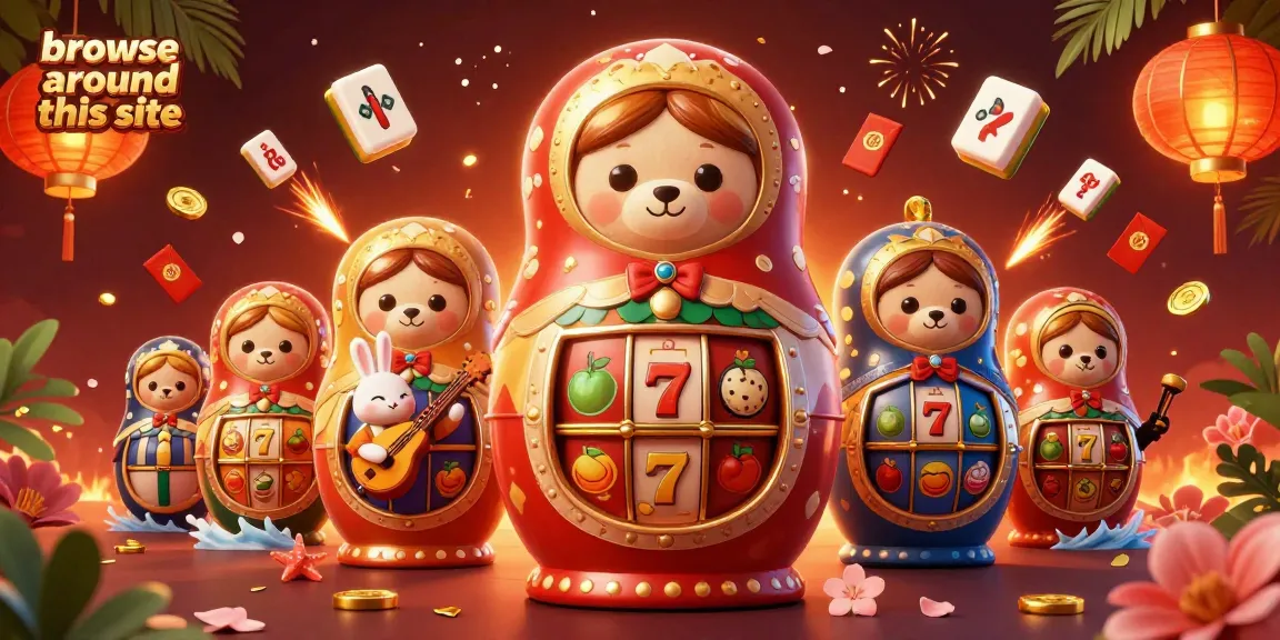 Engage in vibrant casino excitement as you browse around this site filled with 3D characters and game elements.