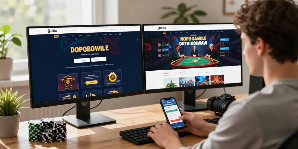 Engaging user on Newbet4D gambling platform for online deposits and withdrawals.