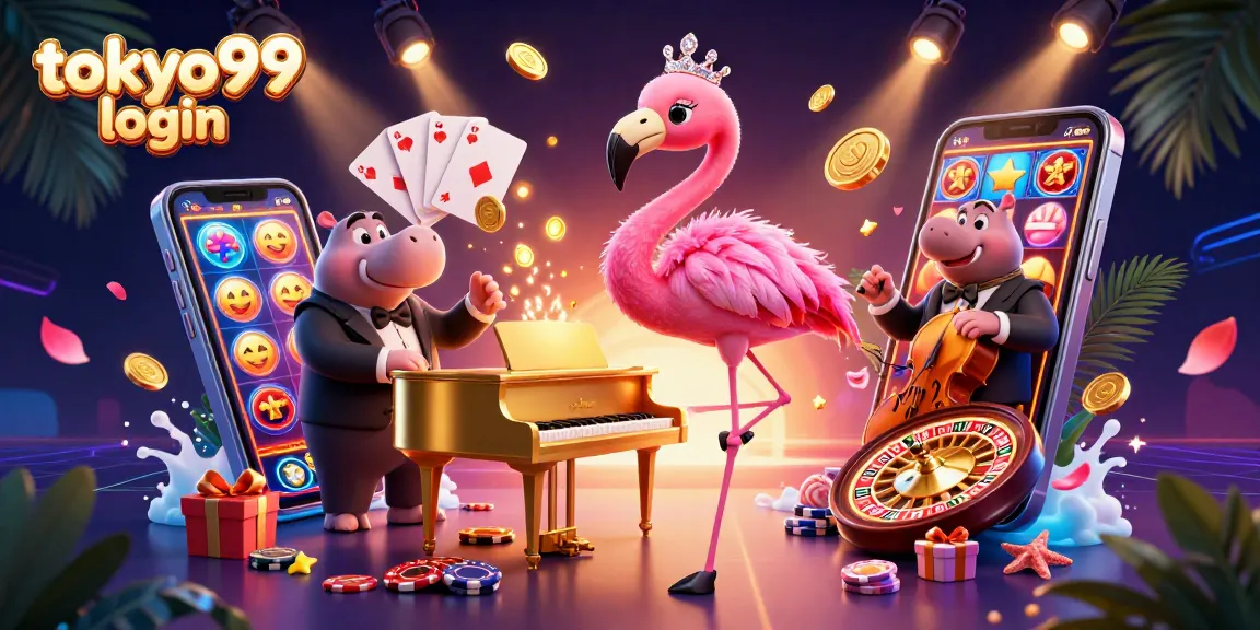 Mainkan slot dengan tokyo99 login dan nikmati keseruan dengan karakter casino kartun yang menarik.